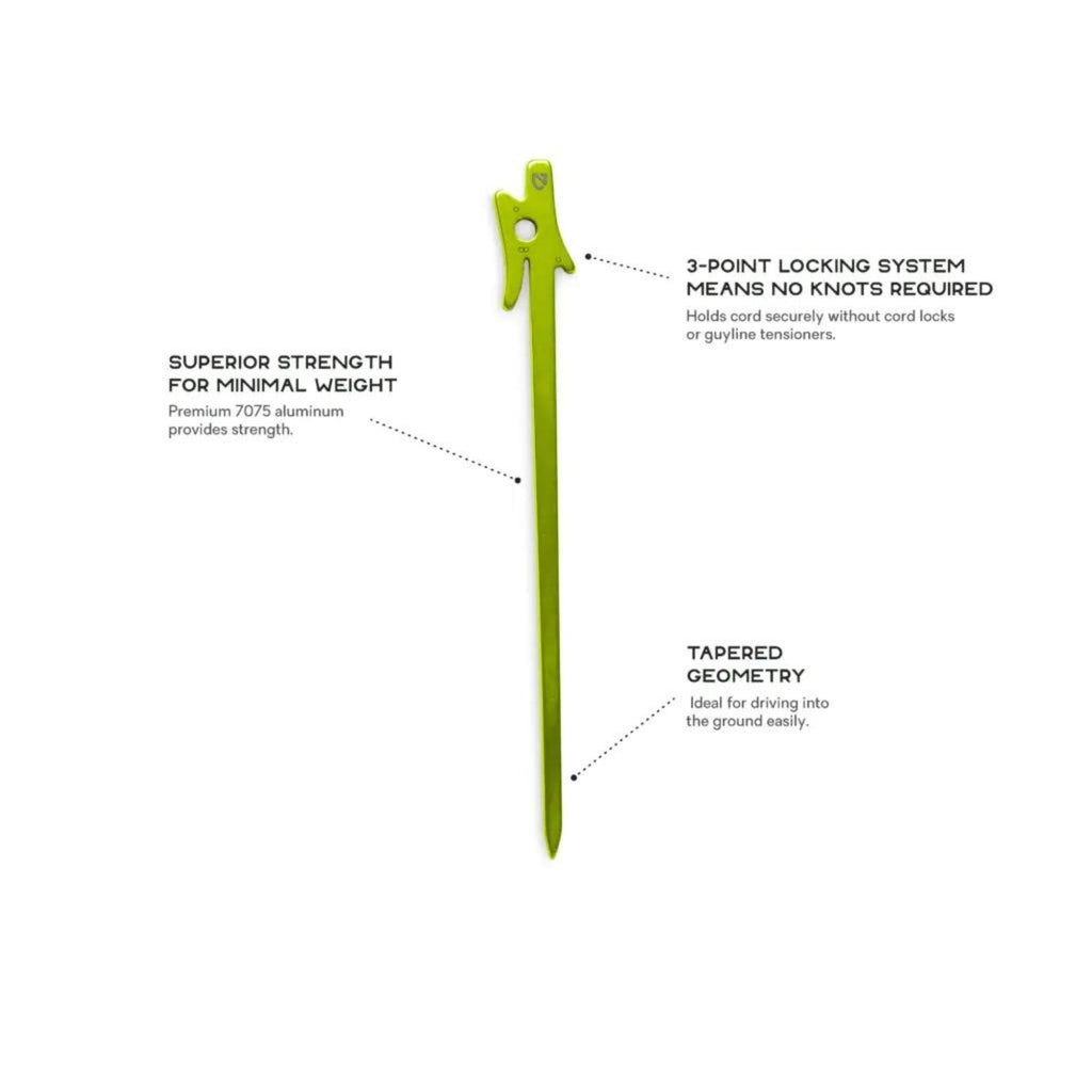 NEMO Airpin Ultralight Stakes - Set of 2