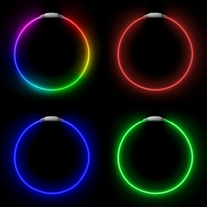 Nite Ize NiteHowl Max Rechargeable LED Safety Necklace - FERAL