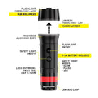 Nite Ize Radiant 3-in-1 LED Mini Flashlight - FERAL