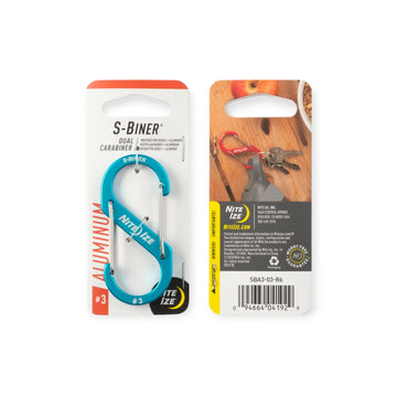 Nite Ize S-Biner Aluminum Dual Carabiner #3 - FERAL