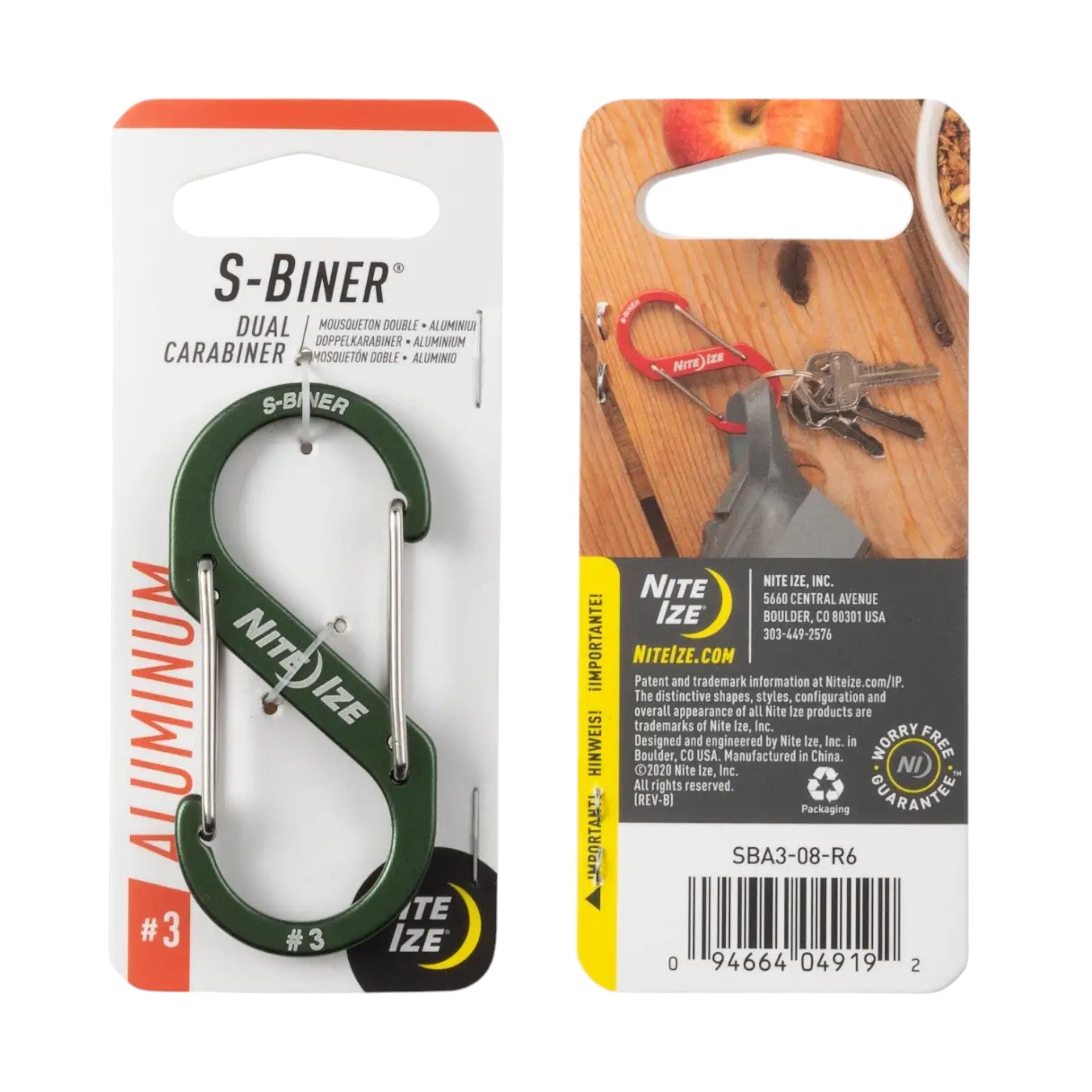 Nite Ize S-Biner Aluminum Dual Carabiner #3