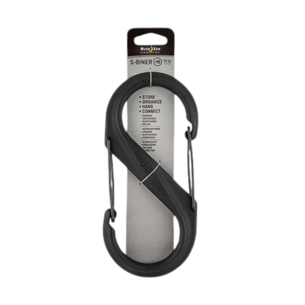 Nite-Ize Plastic S-Biner #8 Carabiner Black