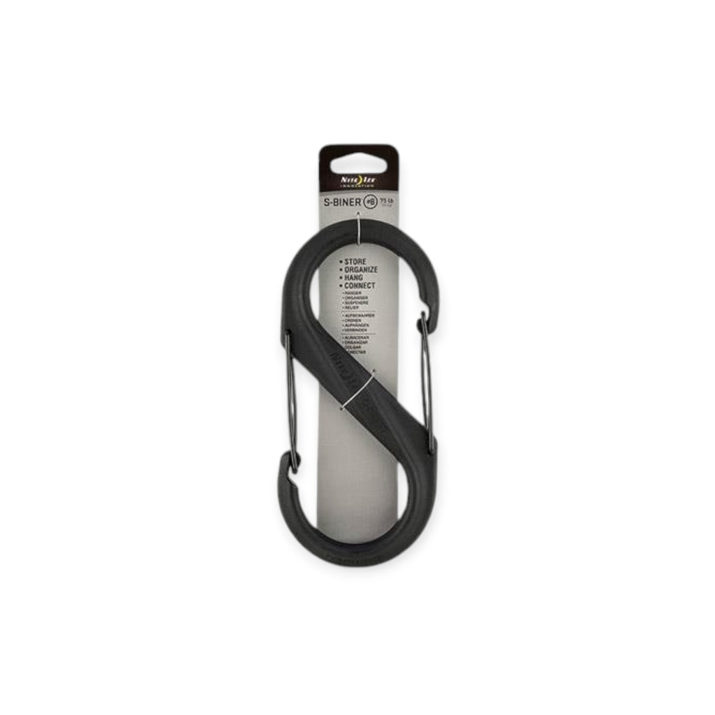 Nite-Ize Plastic S-Biner #8 Carabiner Black