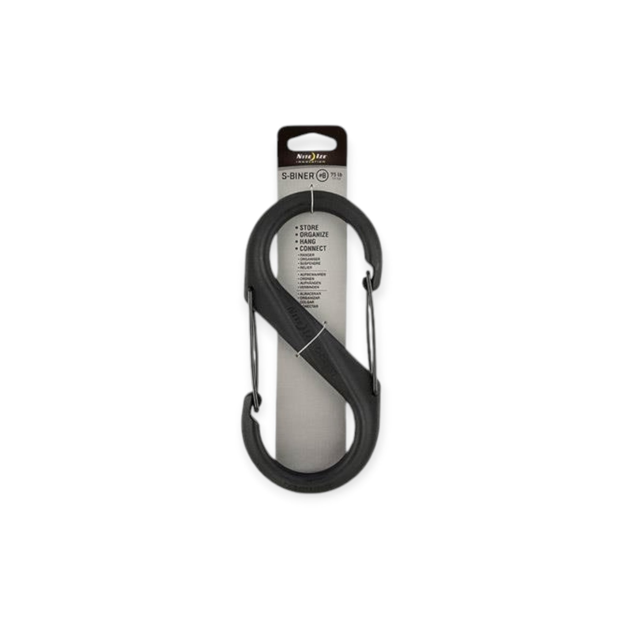 Nite-Ize Plastic S-Biner #8 Carabiner Black