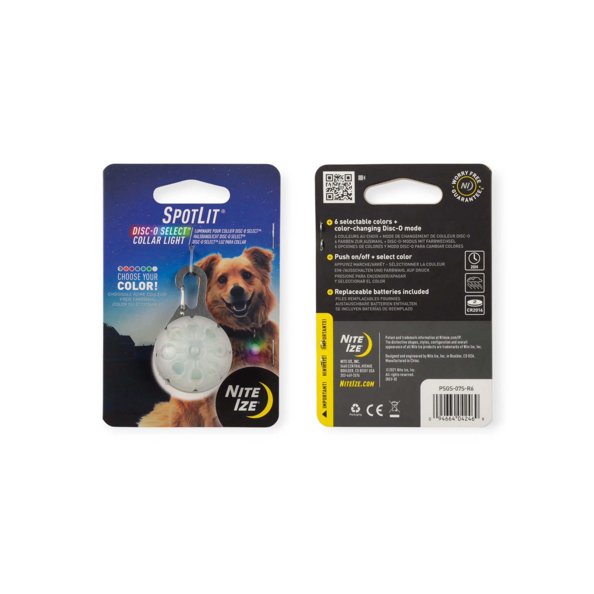 Nite Ize Spotlit Disc-O Select LED Carabiner