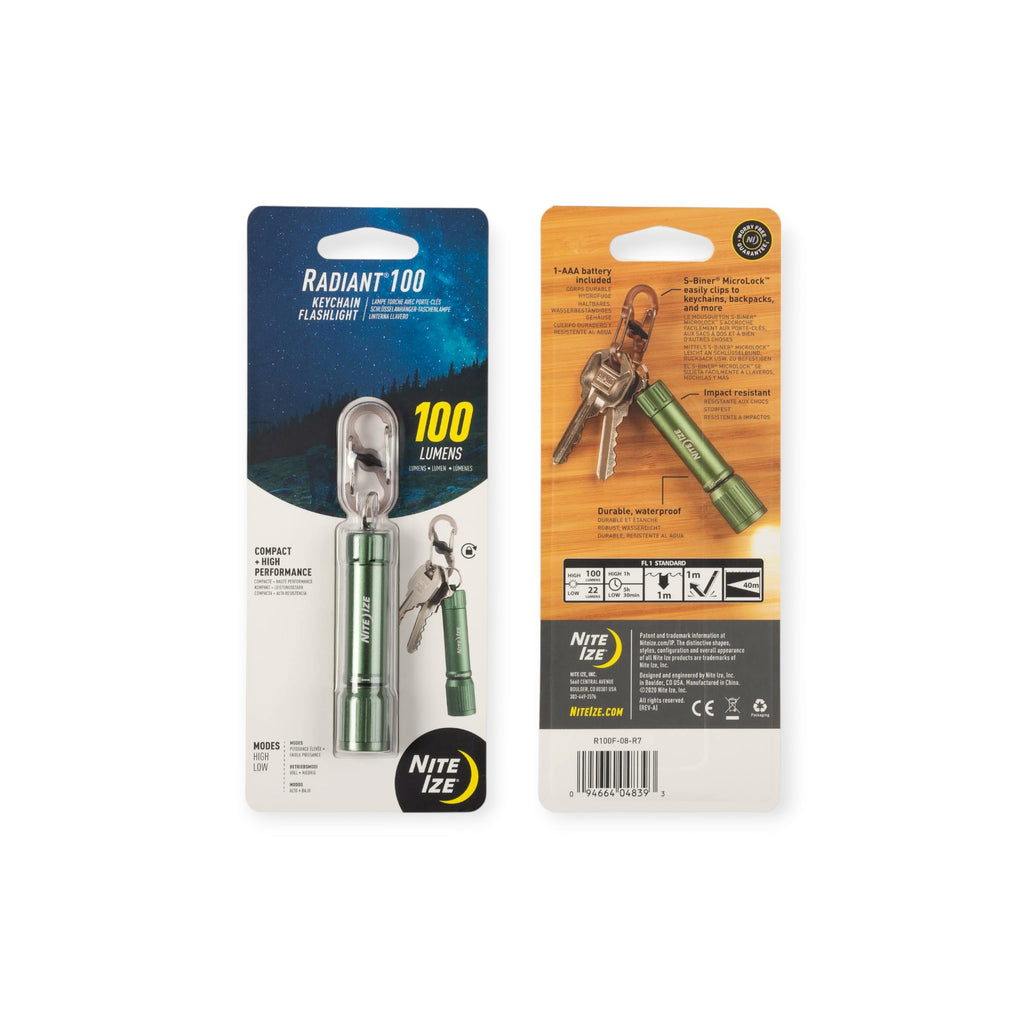 Nite Ize Radiant® 100 Keychain Flashlight