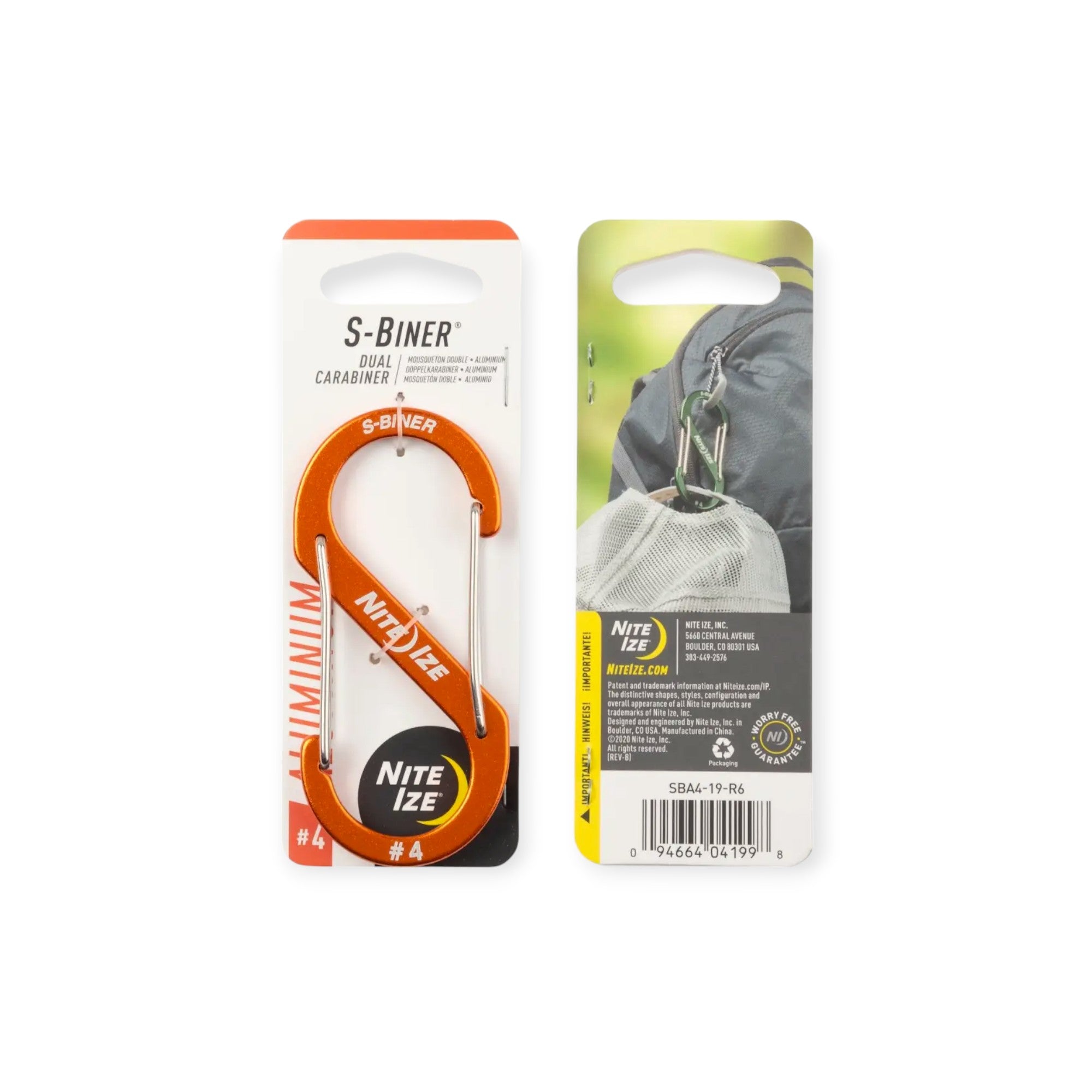 Nite Ize S-Biner Aluminum Dual Carabiner #4