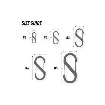 Nite Ize S-Biner Stainless Steel Dual Carabiner #2 - FERAL