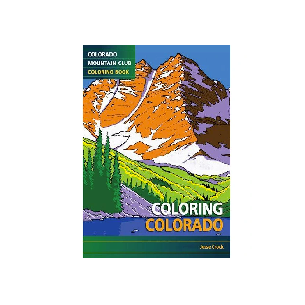 Coloring Colorado (Colorado Mountain Club Coloring Book) - FERAL