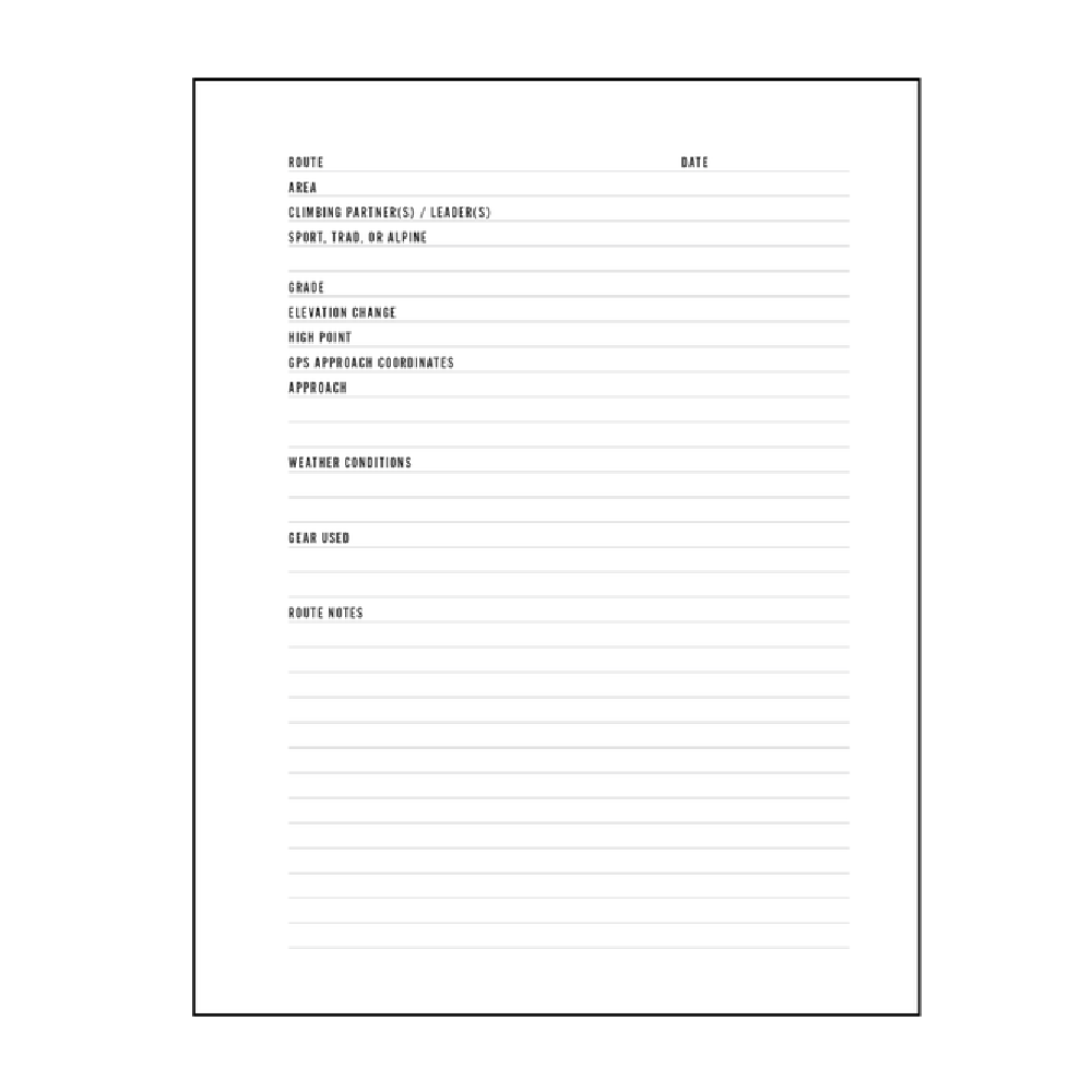 Low Gravity Days Notebook