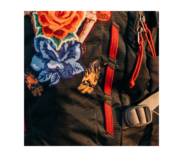 NoSo Campfire by Ketsol Large Patch - FERAL