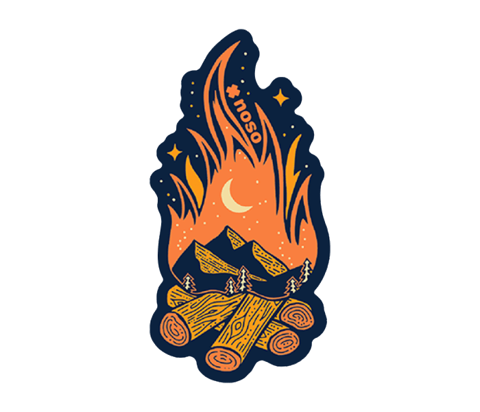 NoSo Campfire by Ketsol Large Patch - FERAL