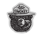 NoSo Smokey Bear Logo Gray Patch - FERAL