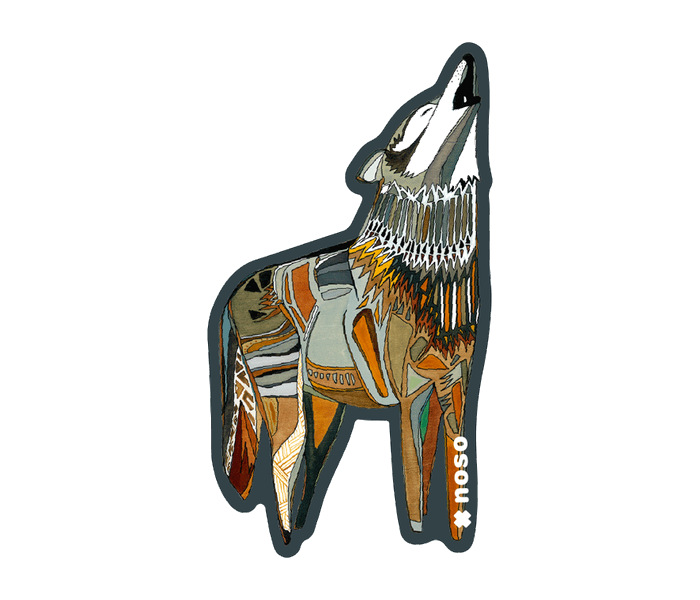 NoSo Wolf by K. Homes Patch - FERAL