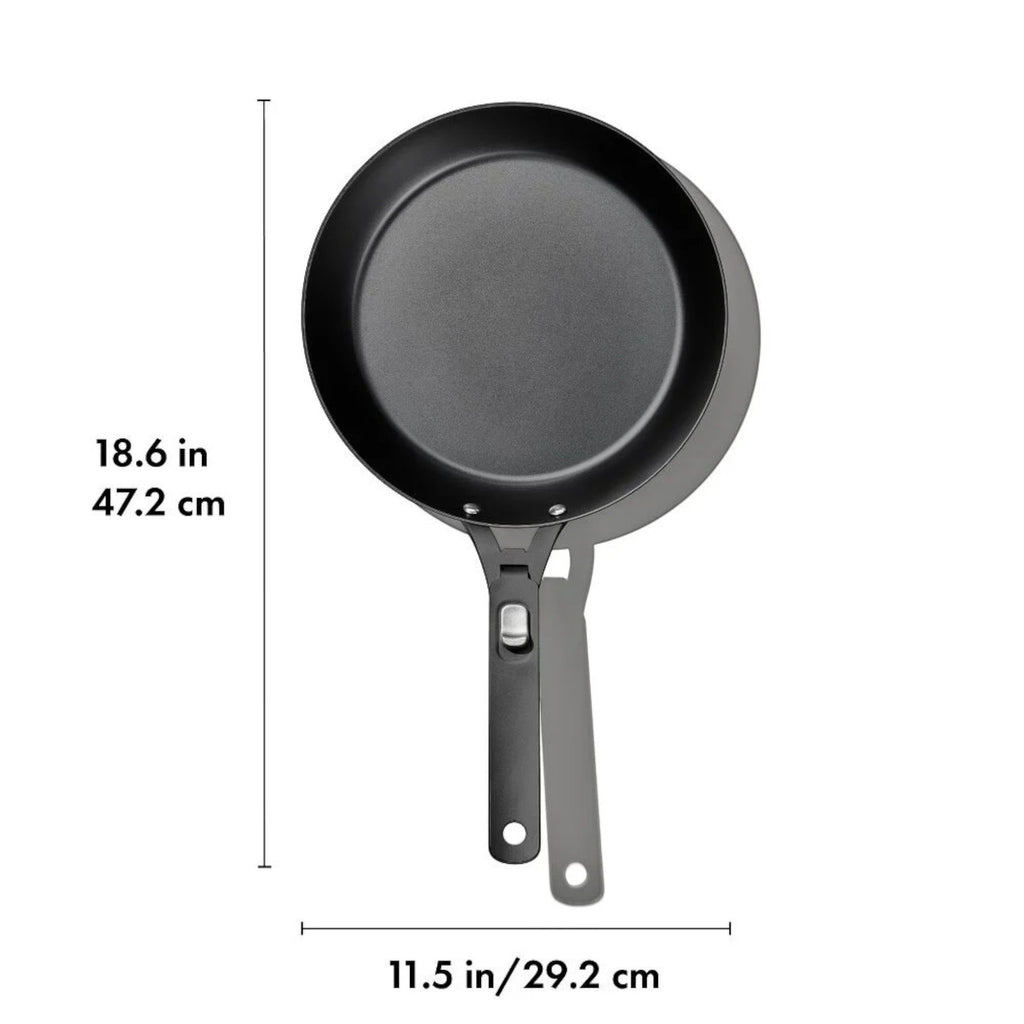 OXO Outdoor Carbon Steel 10" Fry Pan with Removable Handle - FERAL