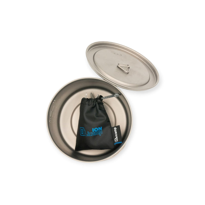 Olicamp Ion Stove With Titanium Space Saver Pot Combo - FERAL