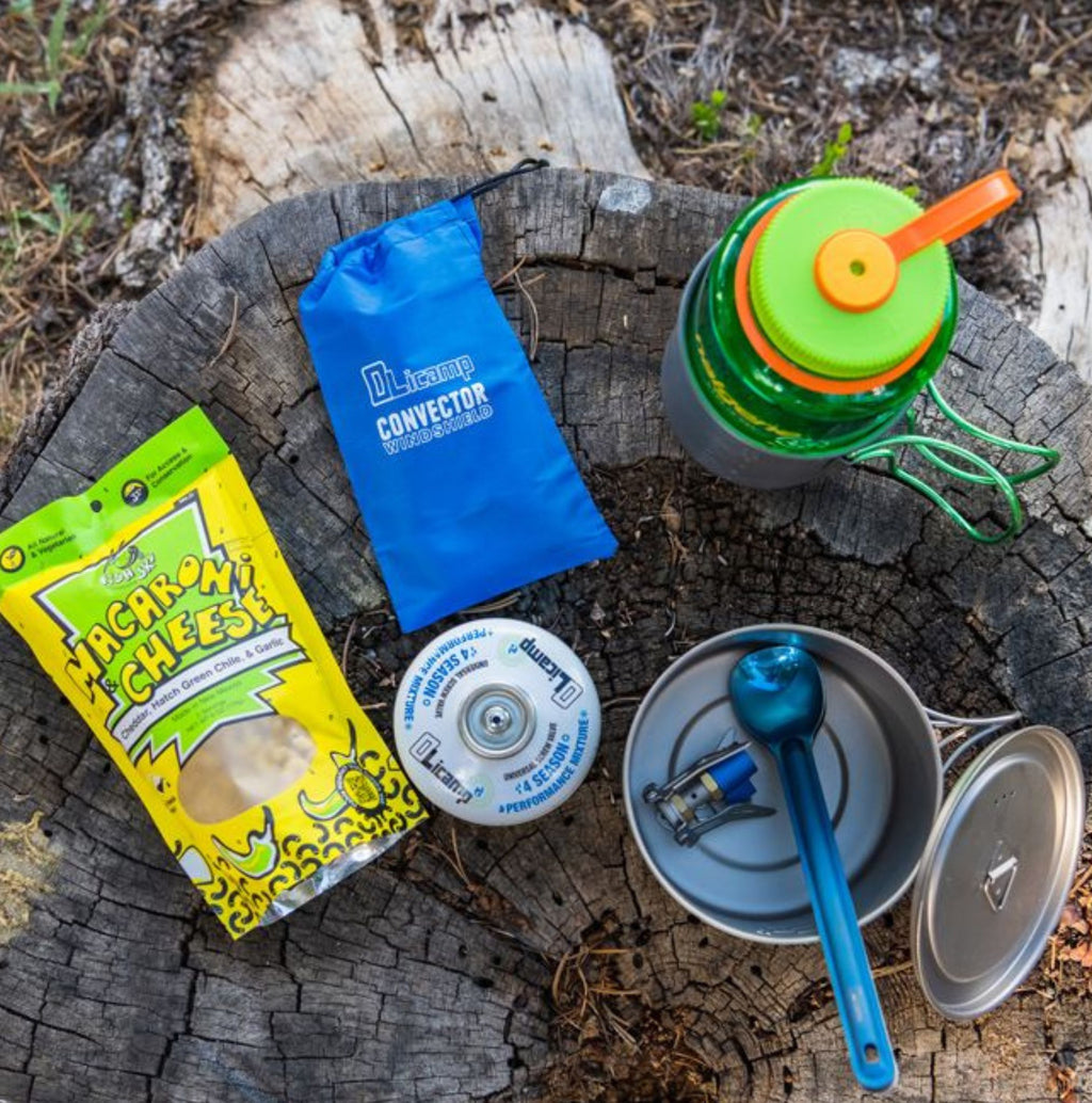 Olicamp Ion Stove With Titanium Space Saver Pot Combo