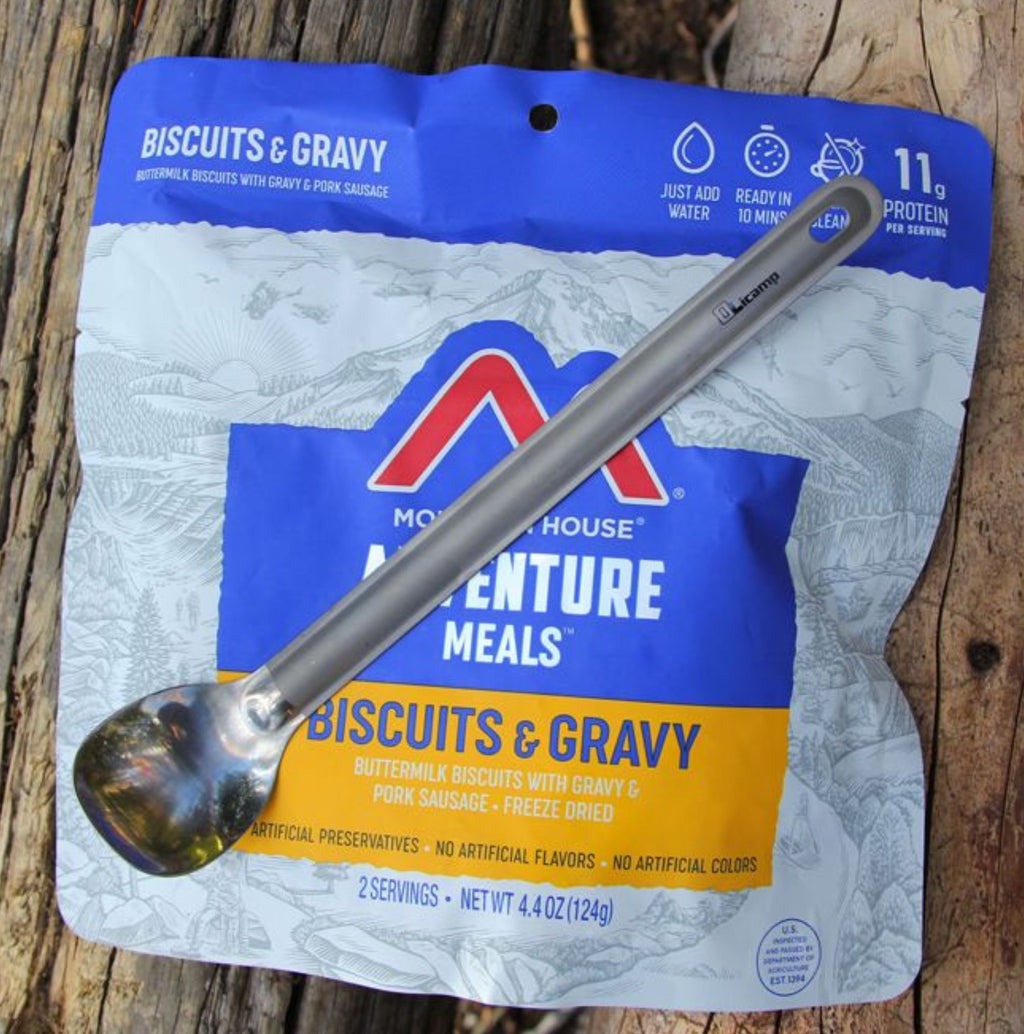Olicamp Long Titanium Spoon