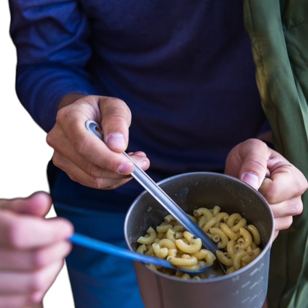Olicamp Long Titanium Spoon Blue