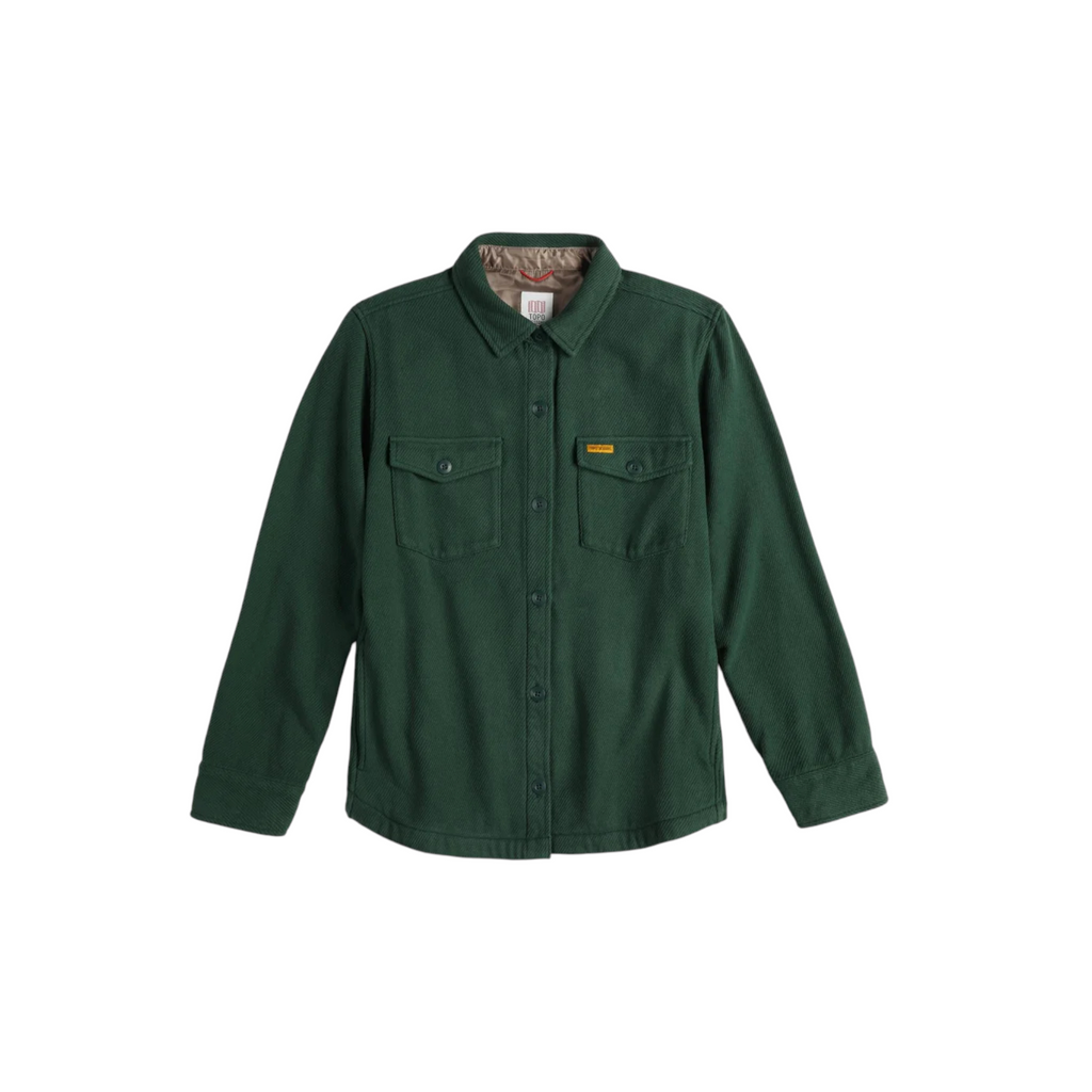 Topo Designs Women's Onlooker Twill Mountain Shirt Jacket - FERAL