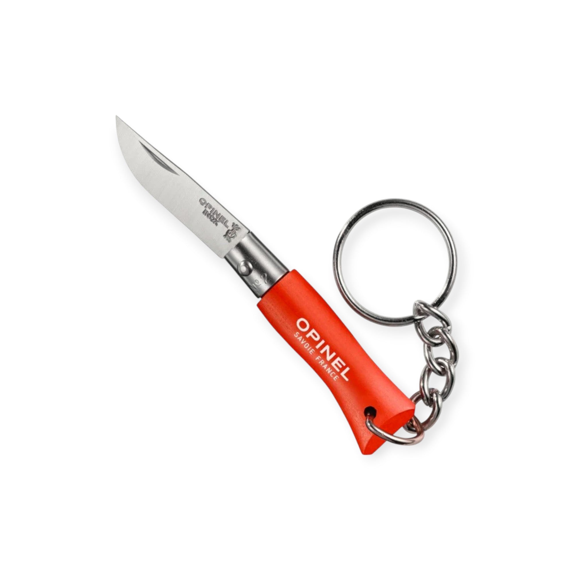 Opinel No.02 Stainless Steel Folding Key Chain Pocket Knife - FERAL