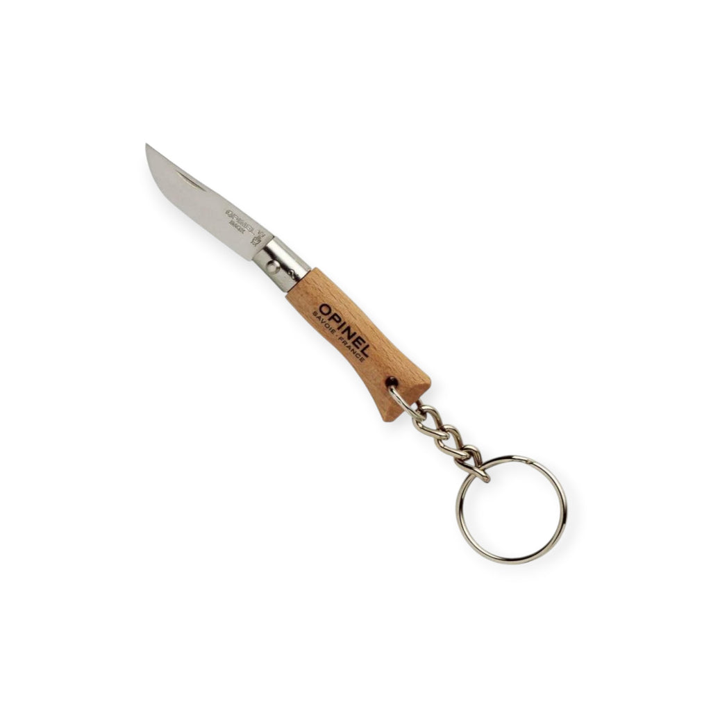 Opinel No.02 Stainless Steel Folding Key Chain Pocket Knife - FERAL