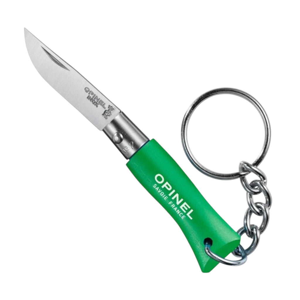 Opinel No.02 Stainless Steel Folding Key Chain Pocket Knife - FERAL