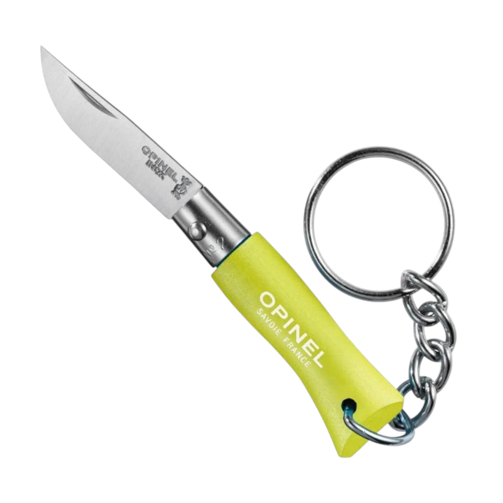 Opinel No.02 Stainless Steel Folding Key Chain Pocket Knife - FERAL