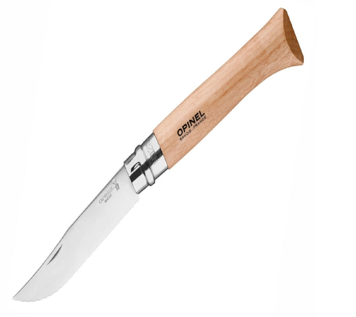 Opinel No. 12 Serrated Folding Camp Knife