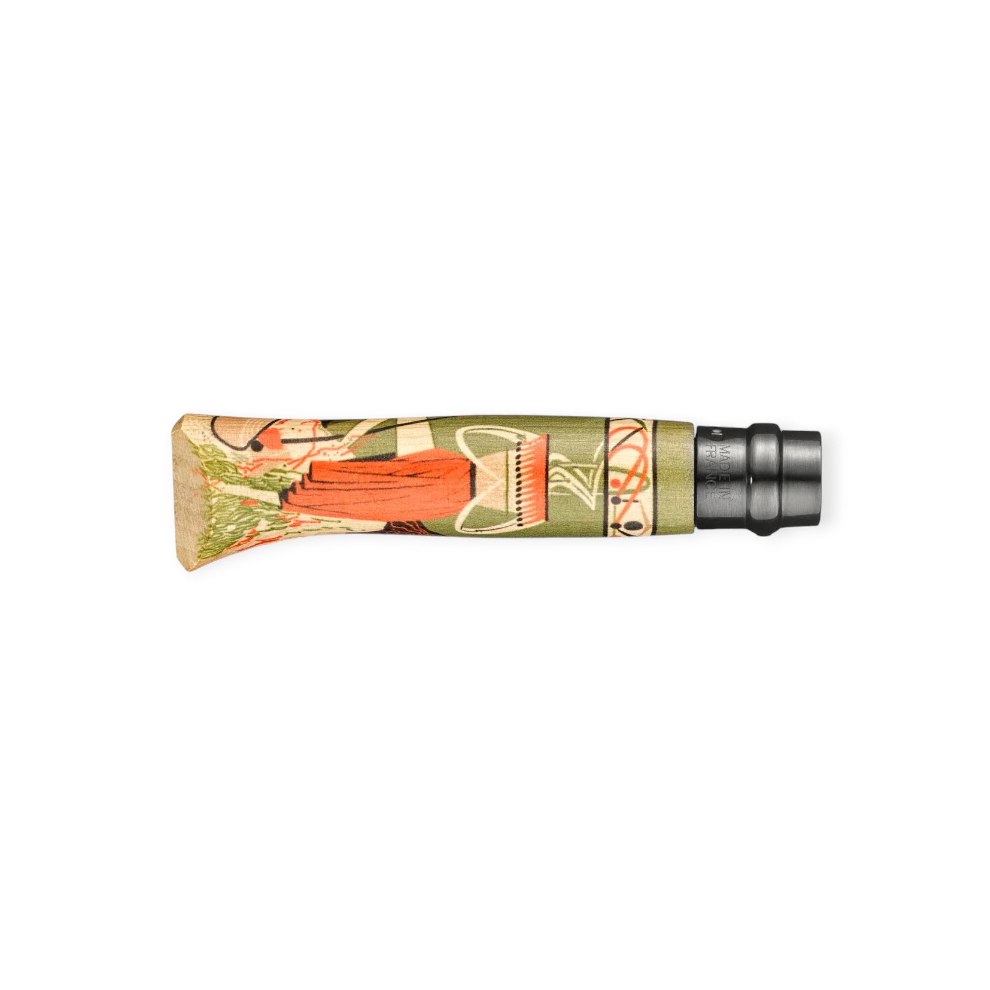 Opinel No.08 Stainless Steel Folding Knife Limited Edition Nature - FERAL