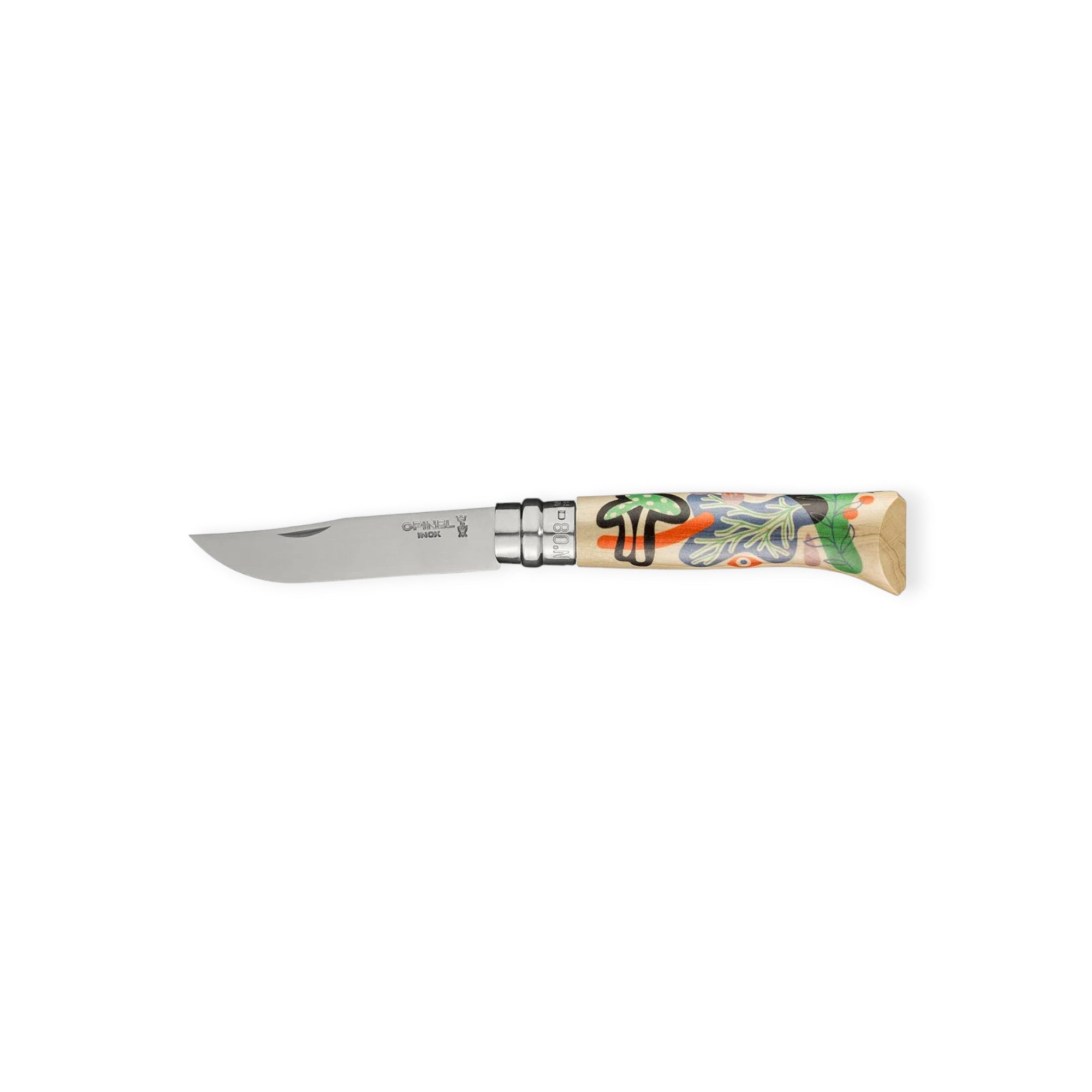Opinel No.08 Stainless Steel Folding Knife Limited Edition Nature - FERAL