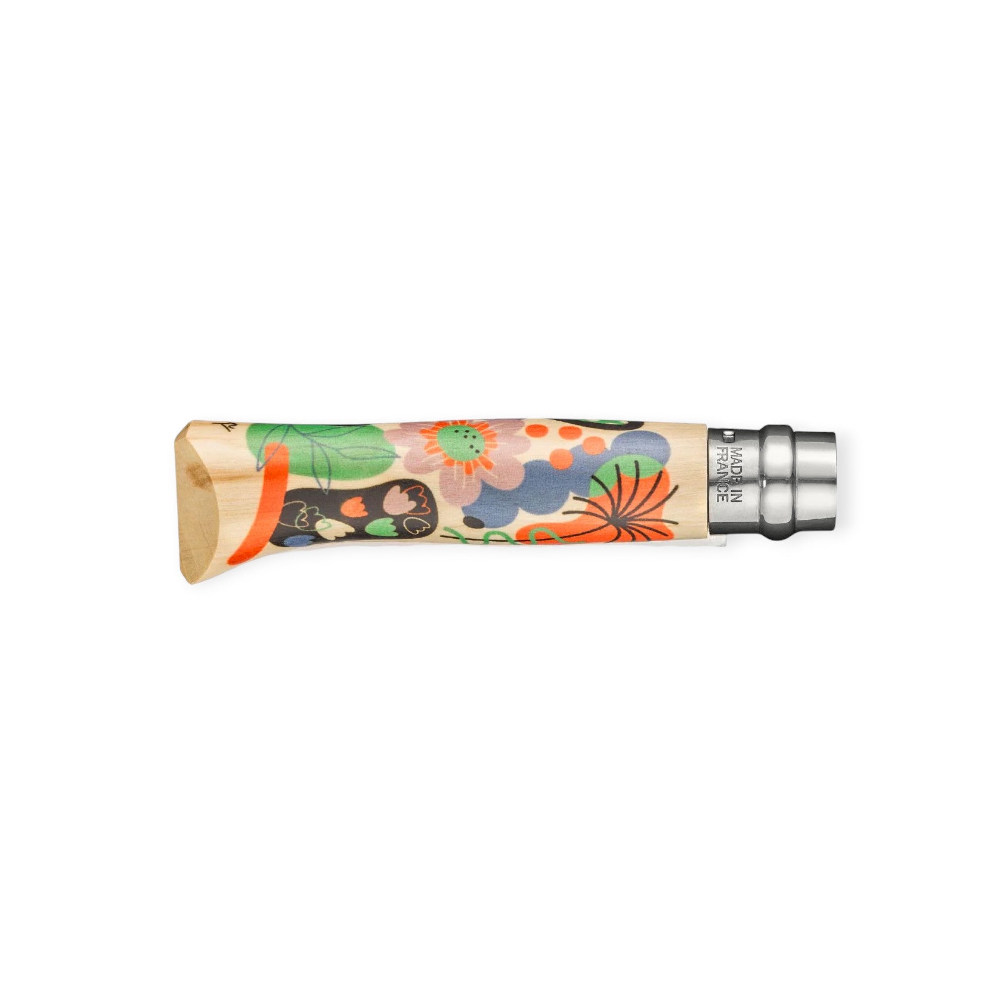 Opinel No.08 Stainless Steel Folding Knife Limited Edition Nature - FERAL