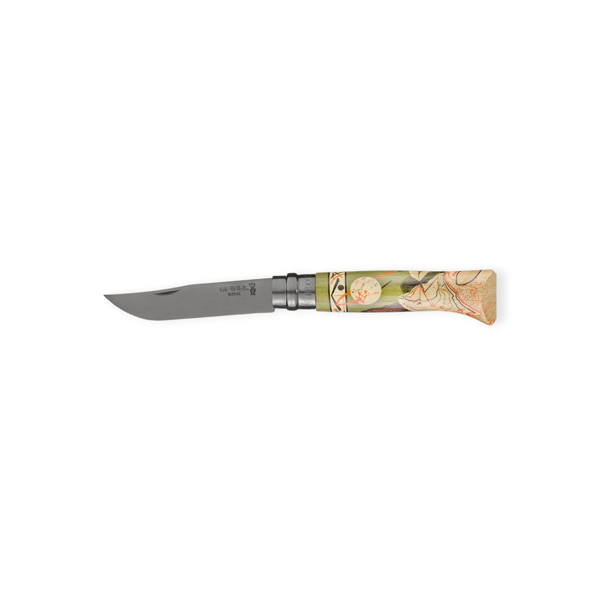 Opinel No.08 Stainless Steel Folding Knife Limited Edition Nature