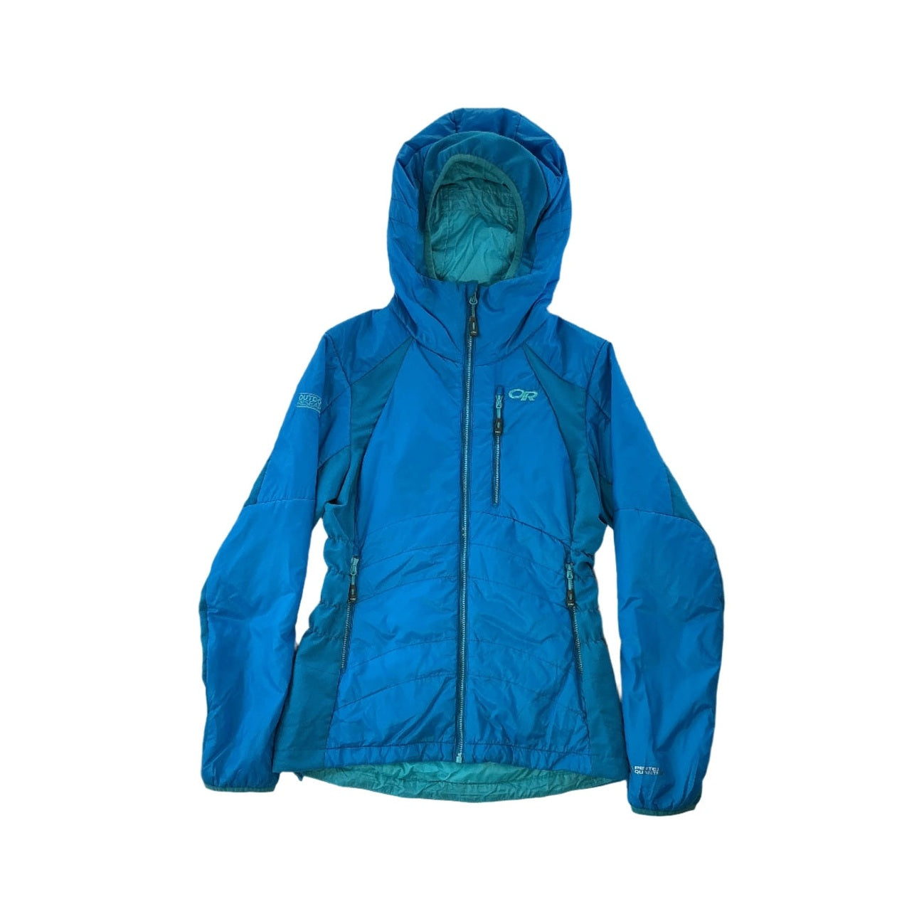 Outdoor Research Women's Cathode Hooded Insulated Jacket Blue XS USED - FERAL