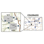 Outdoor Trail Maps 14er Series Map 8/16: Princeton/Yale Map