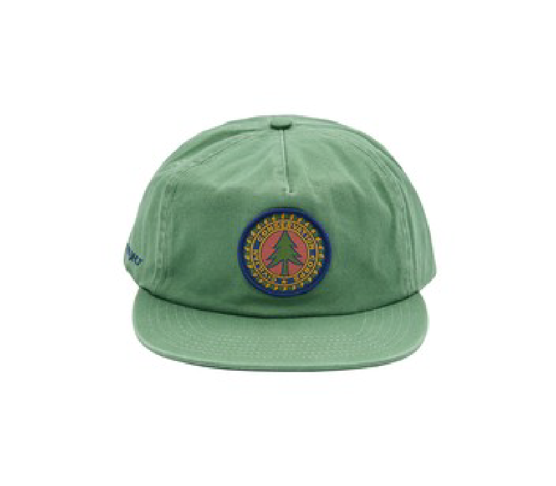 Parks Project Vintage Tree Patch Hat Dark Green