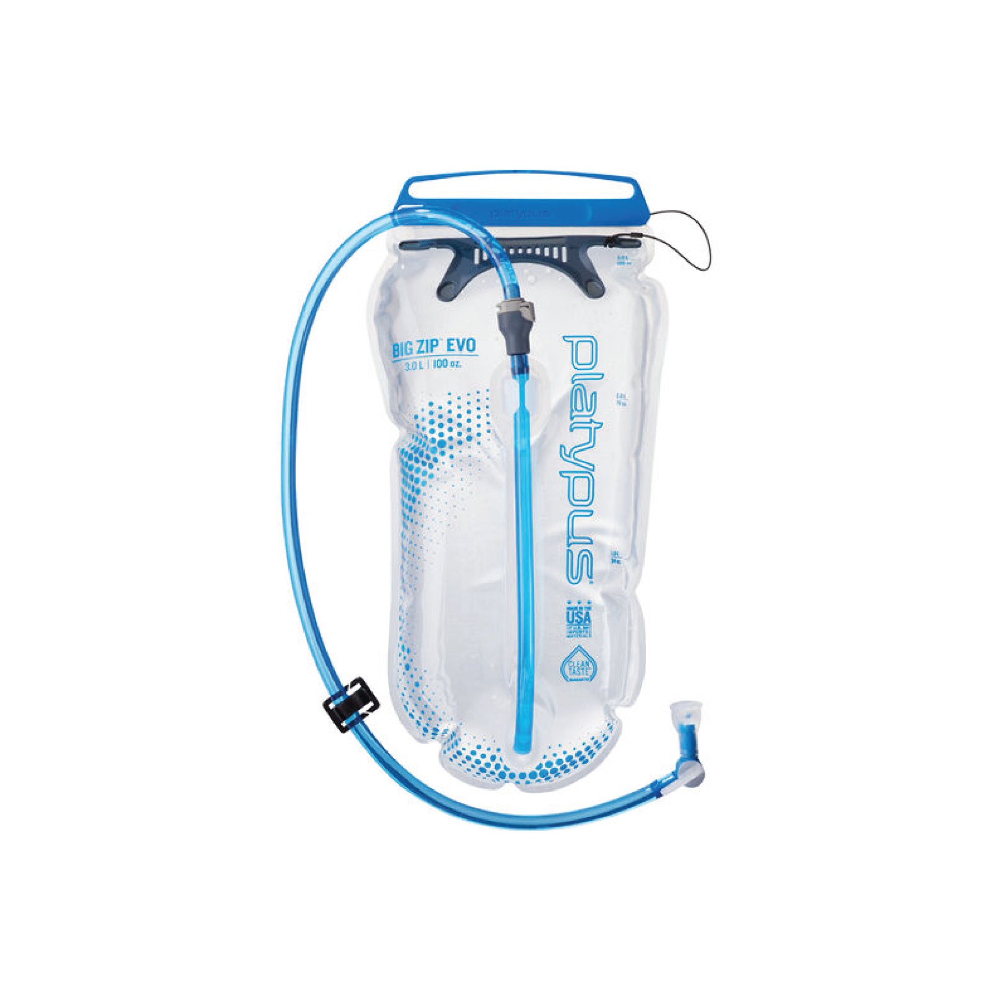 Platypus Big Zip Evo Hydration Reservoir - 3.0L, White