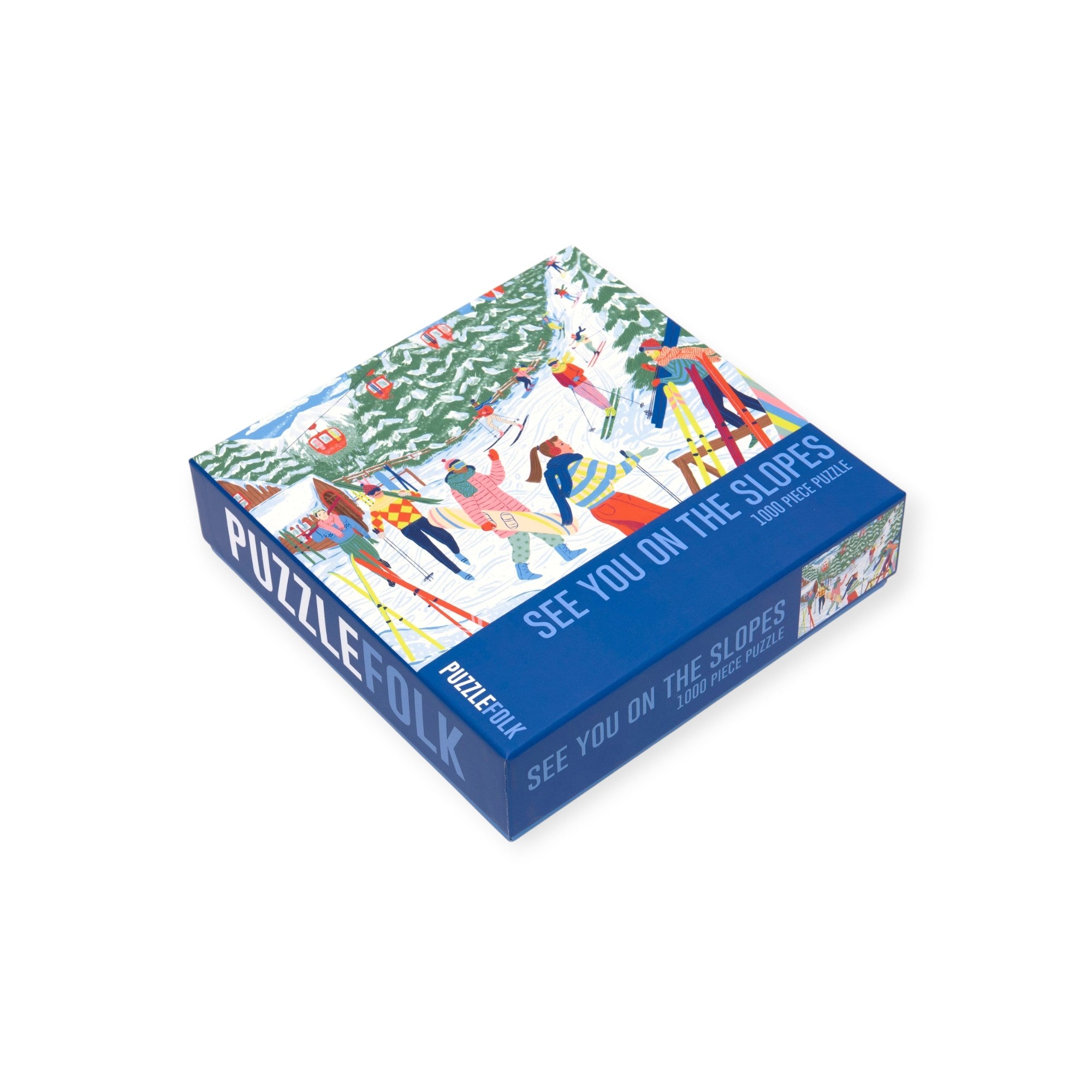 Puzzlefolk See You On The Slopes 1000 Piece Puzzle - FERAL