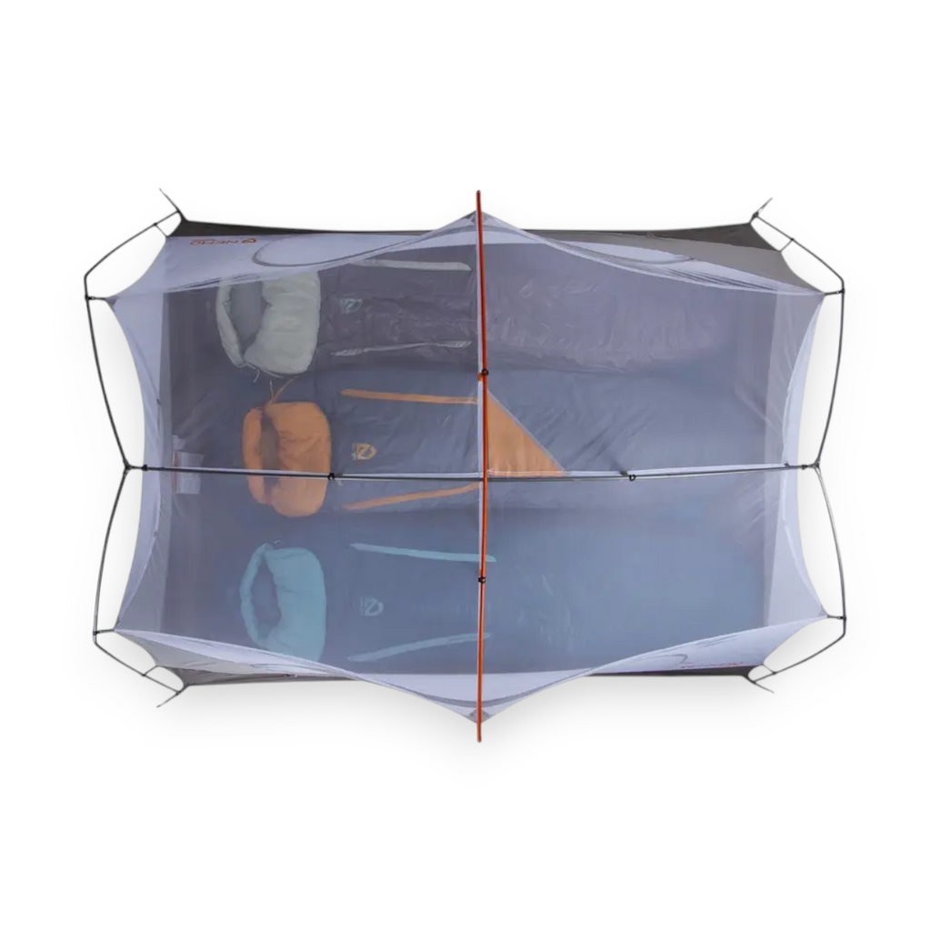 NEMO Aurora 3 Person Tent & Footprint - FERAL