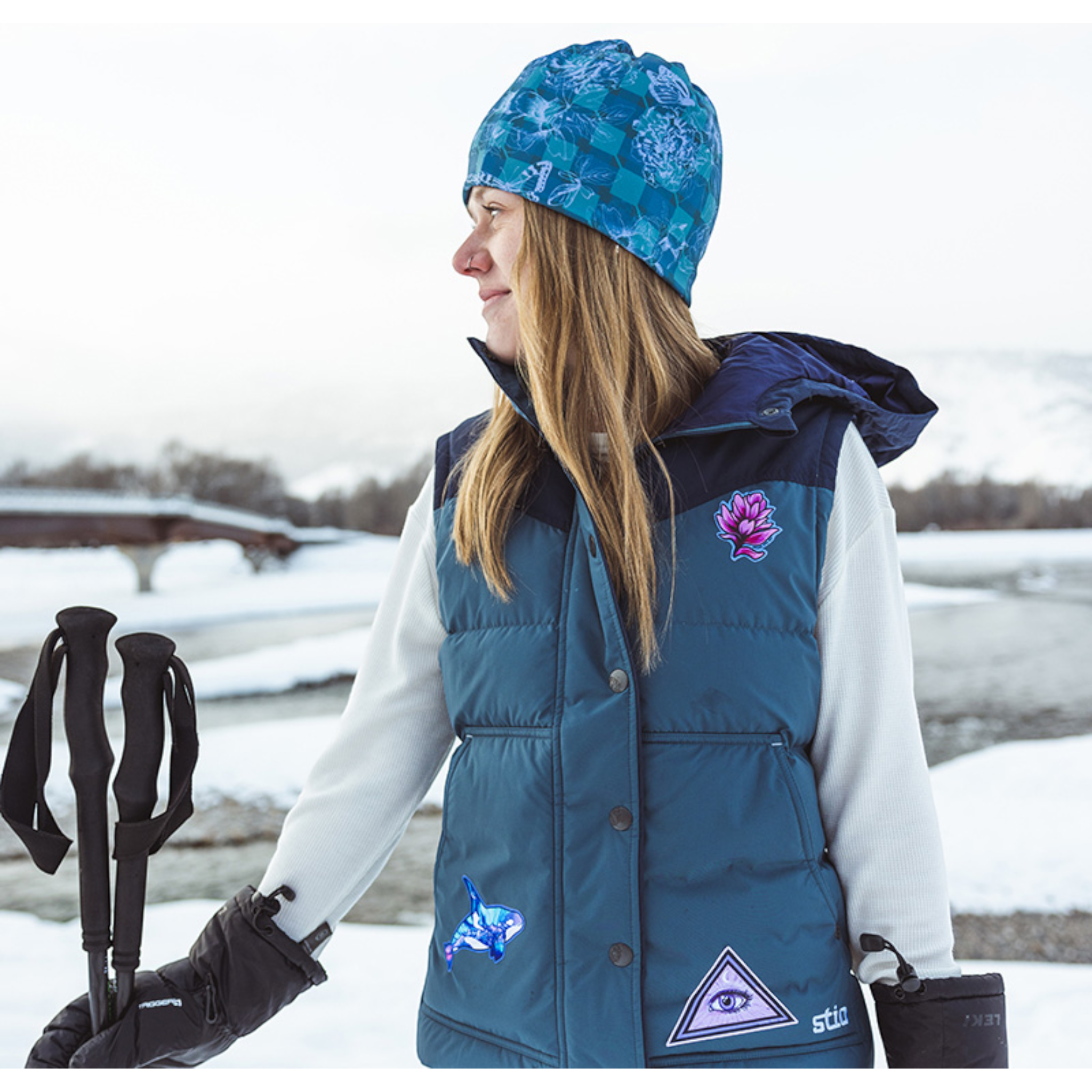 NoSo Rachel Pohl Pink Paintbrush Patch - FERAL