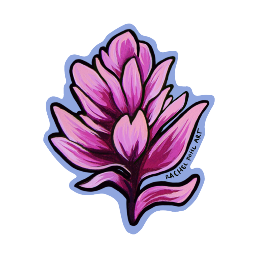 NoSo Rachel Pohl Pink Paintbrush Patch - FERAL