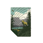 Rumpl Original Puffy Blanket 1 Person Rocky Mountain Limited Edition