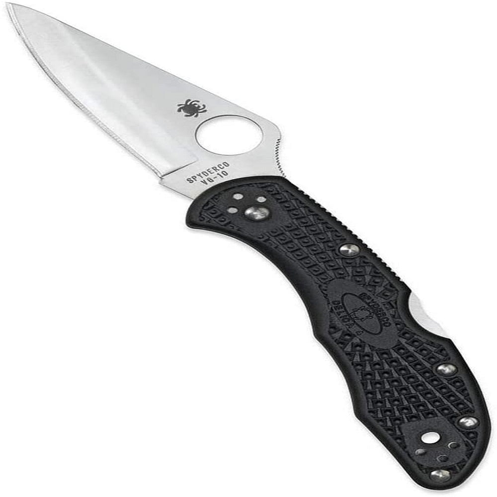 Spyderco Delica 4 Lightweight Plain Edge Knife