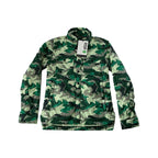 Stio Women's Skycrest Insulated Shirt Jacket Snap Quilted Honey Dew Camo Small USED - FERAL