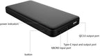 SunJack 25W Portable Solar Charger + 2x 10k mAh Powerbanks