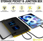 SunJack 25W Portable Solar Charger + 2x 10k mAh Powerbanks - FERAL