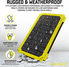 SunJack 25W Portable Solar Charger + 2x 10k mAh Powerbanks - FERAL