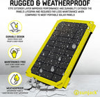 SunJack 25W Portable Solar Charger + 2x 10k mAh Powerbanks