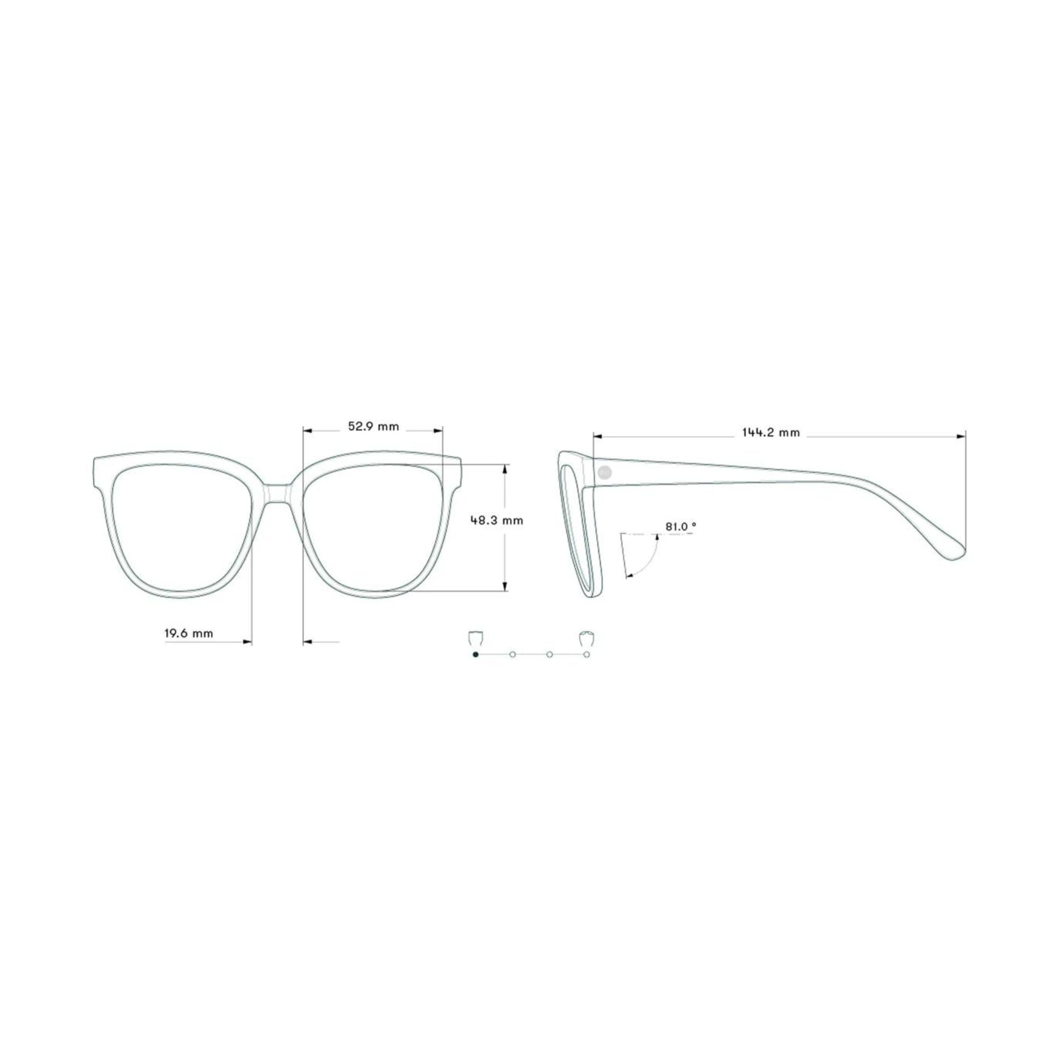 Sunski Camina Polarized Sunglasses - FERAL