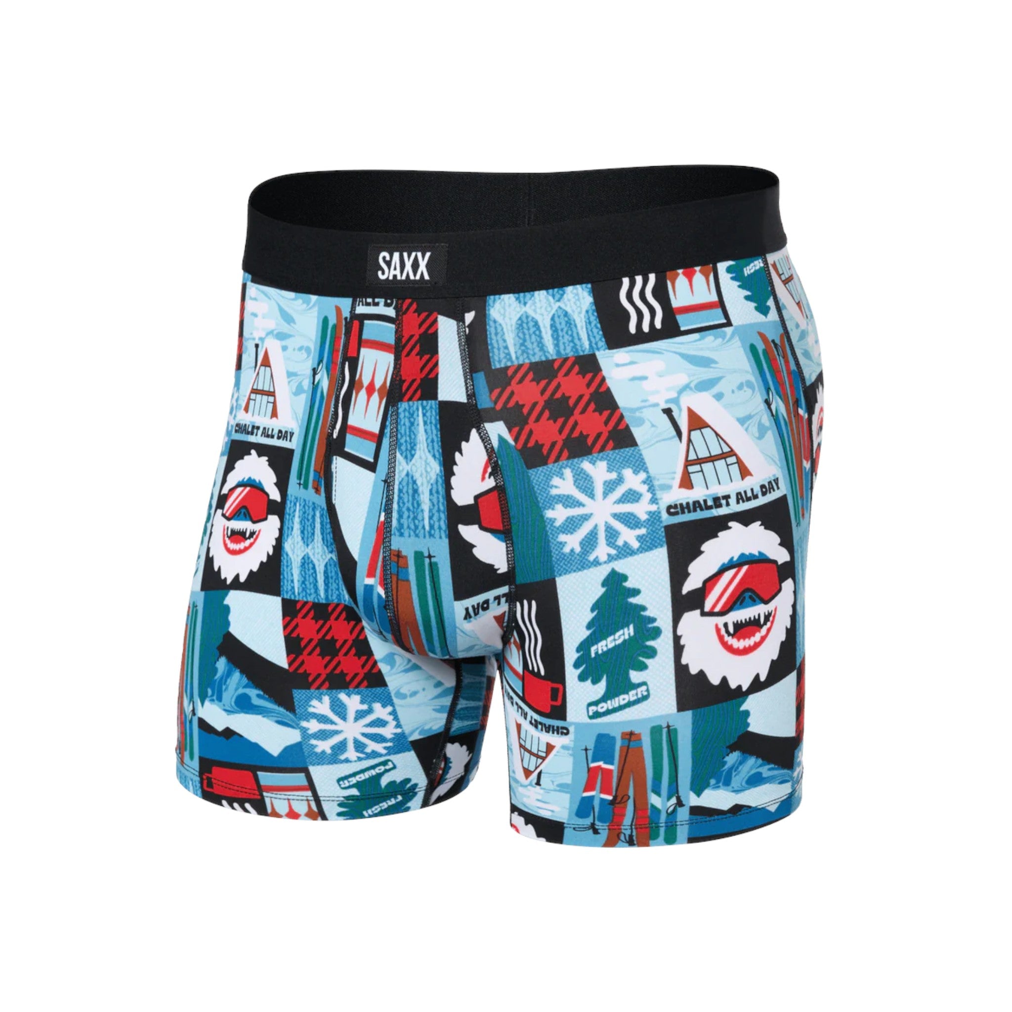 SAXX Daytripper Comfort Stretch Boxer Briefs - FERAL
